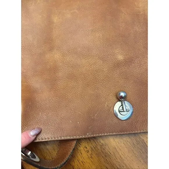 Leather shoulder bag - Picture 10 of 16